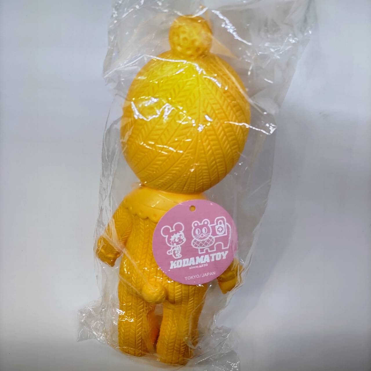【ソフビ】チャーミーちゃん/イエロー1/保坂さほ/KODAMA TOY/コダマトイ