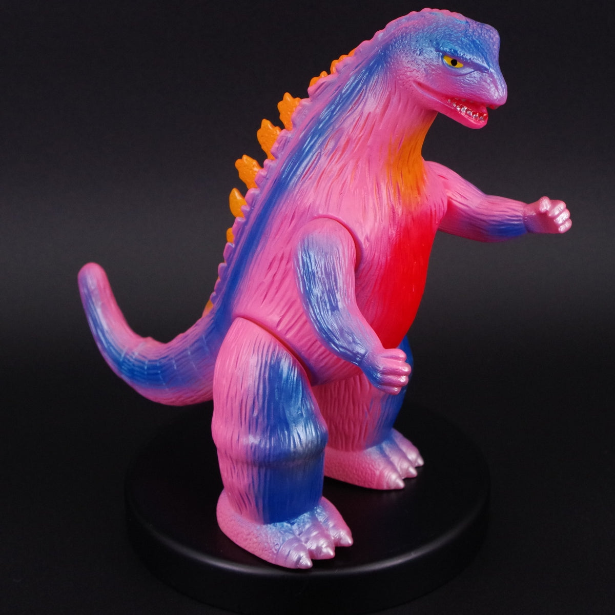 【受付終了】ゴジラ プラモ版 (ピンクカラー)/ブルマァク/BULLMARK 【ソフビ】