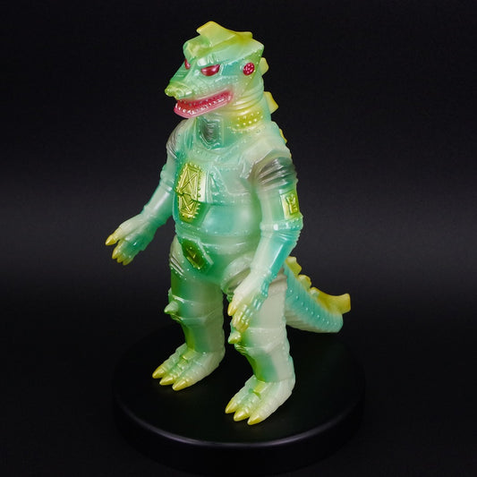 【復活祭】メカゴジラ ( 蓄光グリーン )/ブルマァク/BULLMARK 【ソフビ】
