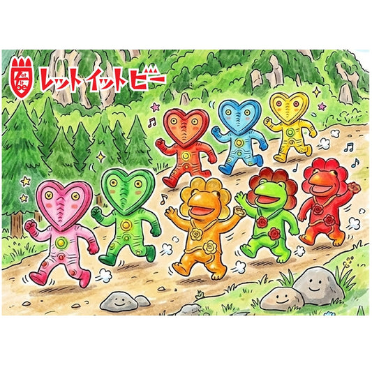 【 長月 】花の精霊バラーン (グリーン)/ レットイットビー/花の精霊バラ―ン/ソフビ