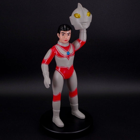 【復活祭】マスク取れ(大)帰ってきたウルトラマン (レトロカラー)/ブルマァク/BULLMARK 【ソフビ】