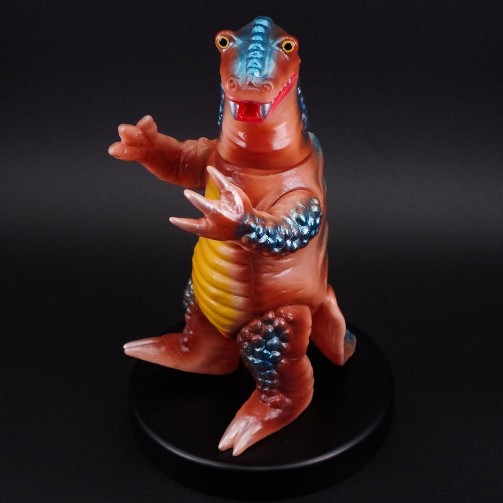 【受付終了】隕石怪獣ザゴラス(ブラウン)/ブルマァク/BULLMARK 【ソフビ】