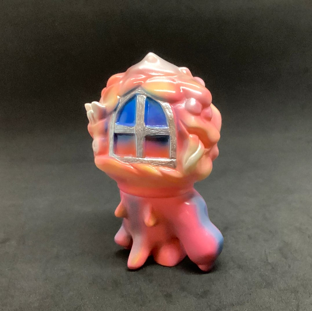 【ソフビ】泡から生まれた “うたたね”(2nd)ピンクTypeセブンティーズ特注モデル/カーミーズトイ/calmys toy