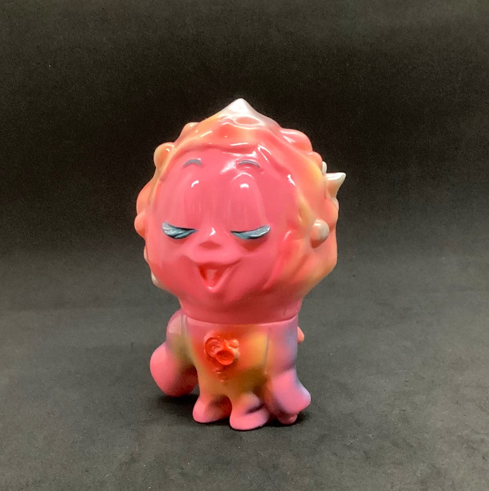 【ソフビ】泡から生まれた “うたたね”(2nd)ピンクTypeセブンティーズ特注モデル/カーミーズトイ/calmys toy