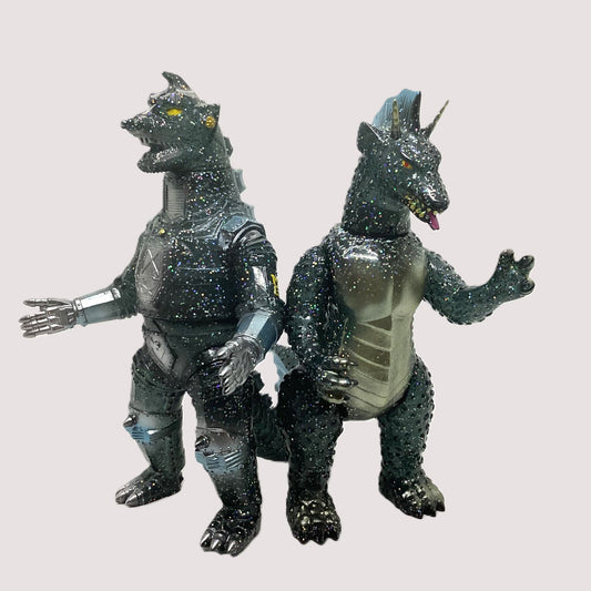 【 記念日のSofvi ― 弥生 】メカゴジラ350 (Dark Sparkle Ver.)/マルサン/MARUSAN【ソフビ】