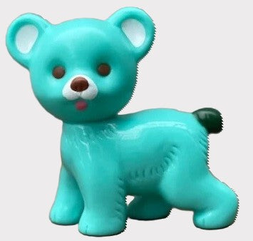 【ソフビ】五型動物(くま・グリーンType)/KODAMA TOY/コダマトイ