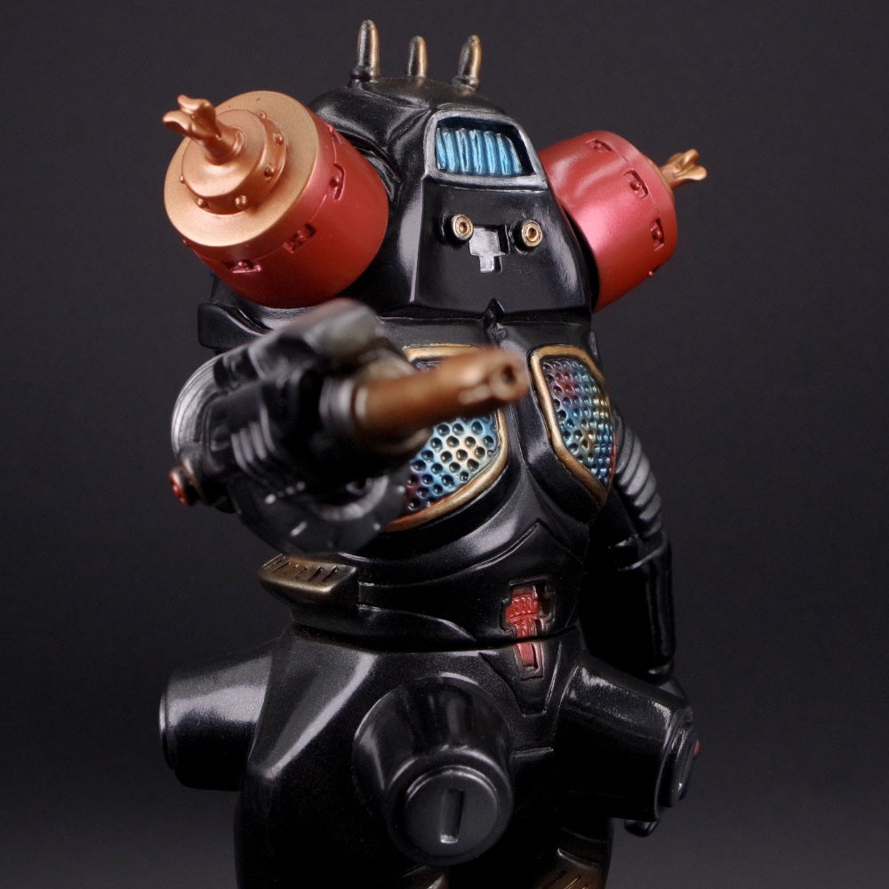 【 予約受付中 】 キングジョー ブラック （ペダニウムランチャー）/ウルトラセブン/ブルマァクの怪獣シリーズ/BULLMARK【ソフビ】