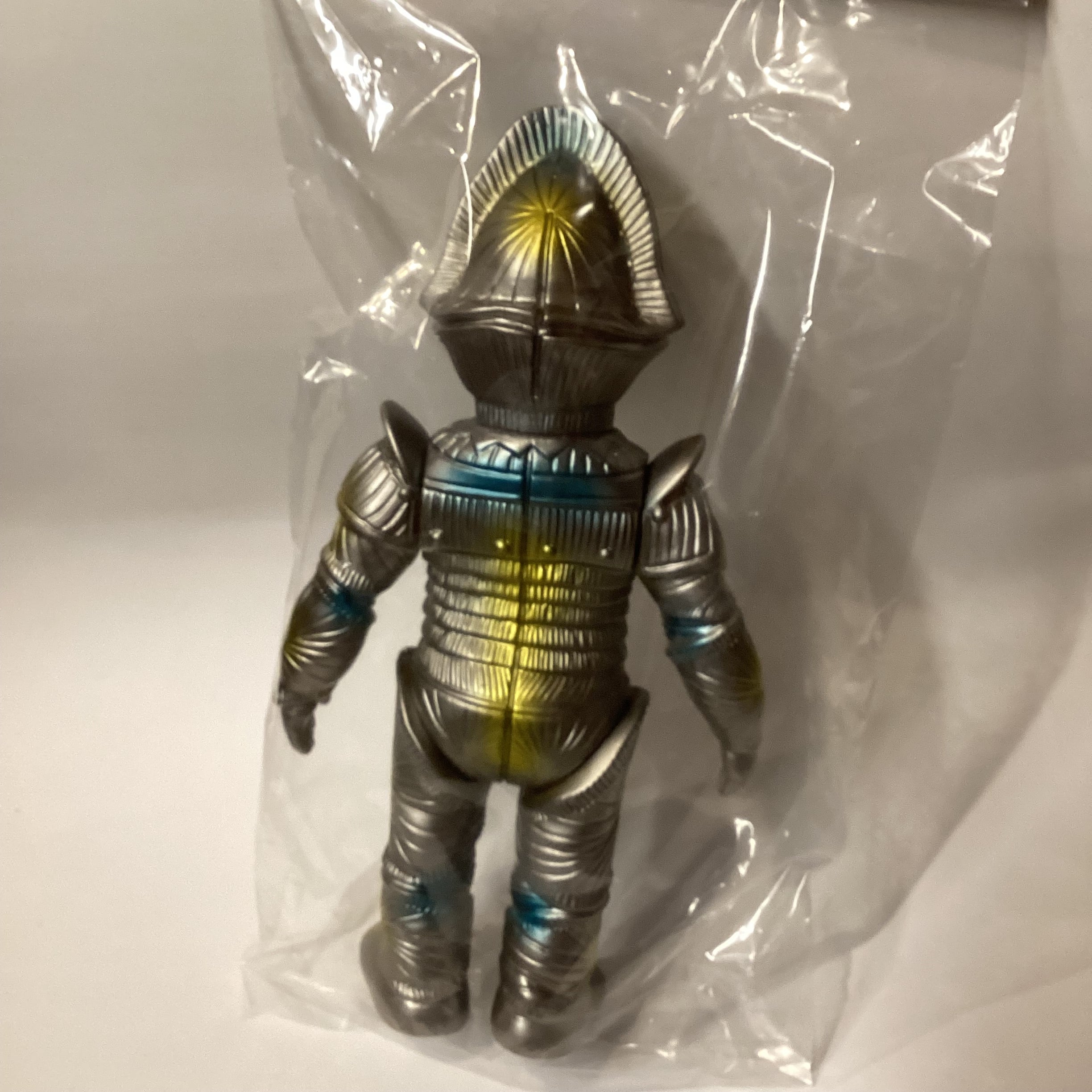 ブルマァク 復刻 ボーグ星人 ソフビ　フィギュア 復刻版ブルマァク怪獣ボーグ星人ソフビ