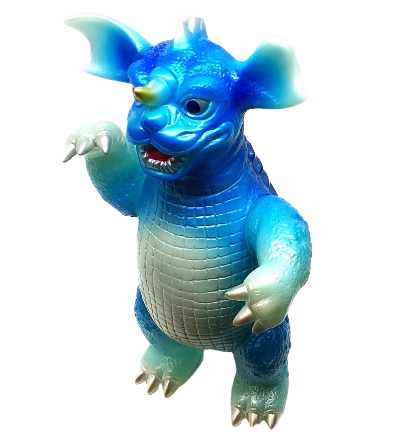 [SOLDOUT] Subterranean monster Baragon 450/Hokusai Blue GID./70s limited edition/luminous molding/Marusan