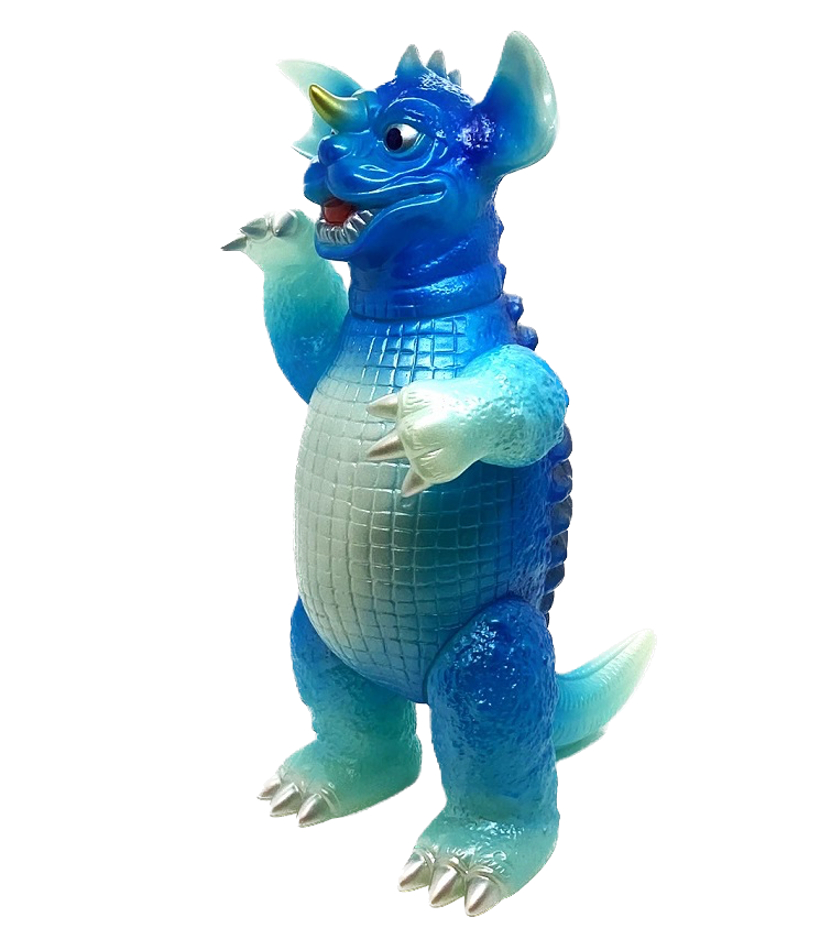 [SOLDOUT] Subterranean monster Baragon 450/Hokusai Blue GID./70s limited edition/luminous molding/Marusan