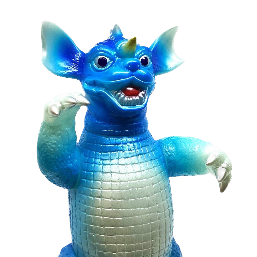 [SOLDOUT] Subterranean monster Baragon 450/Hokusai Blue GID./70s limited edition/luminous molding/Marusan